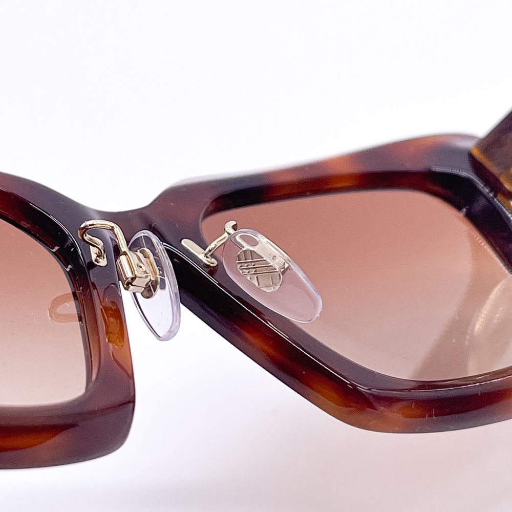 NEW BURBERRY DAISY BE4344 WOMEN HAVANA BROWN CAT EYE SUNGLASSES BE4344F 331613 - Picture 11 of 14